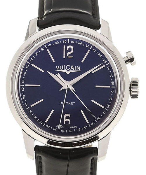 Vulcain 50S Presidents Manual Winding Blue
