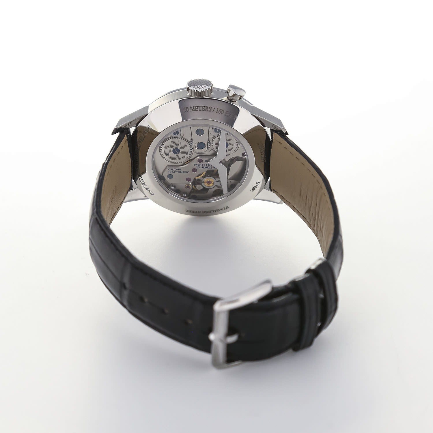 Vulcain 50S Presidents Manual Winding Blue