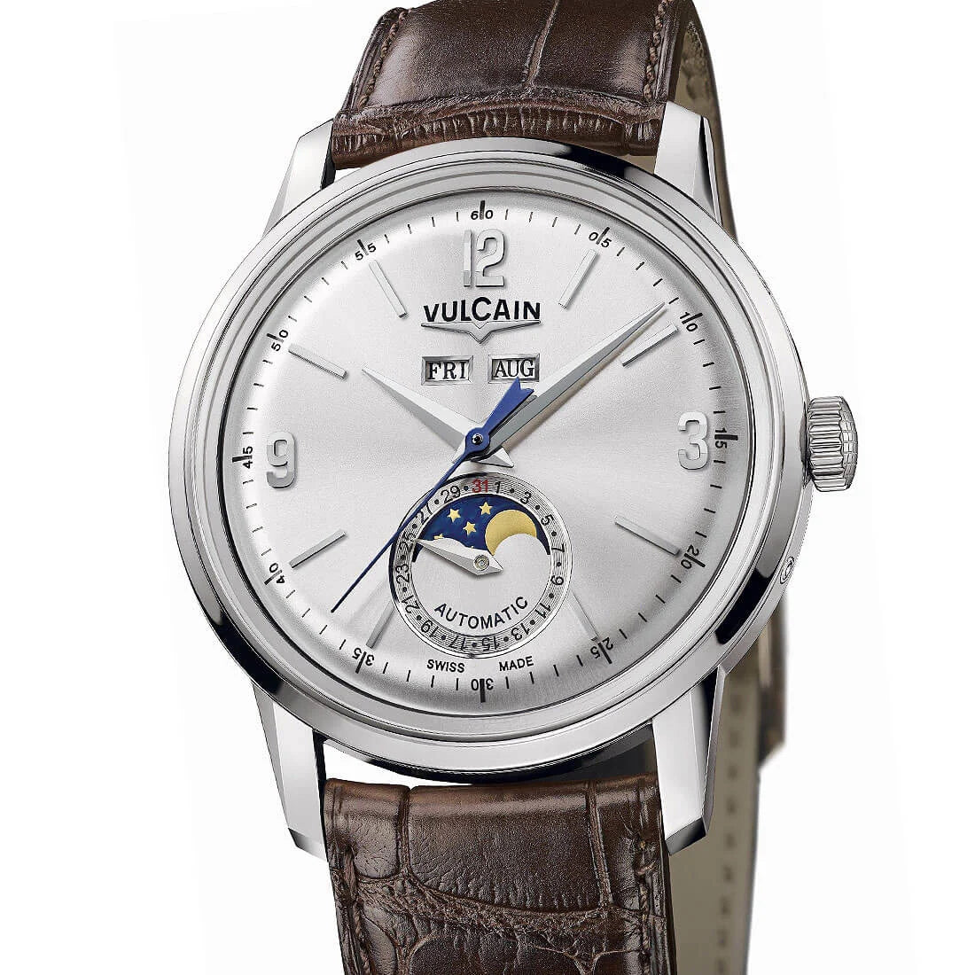 Vulcain 50S Presidents Automatic Grey 42mm