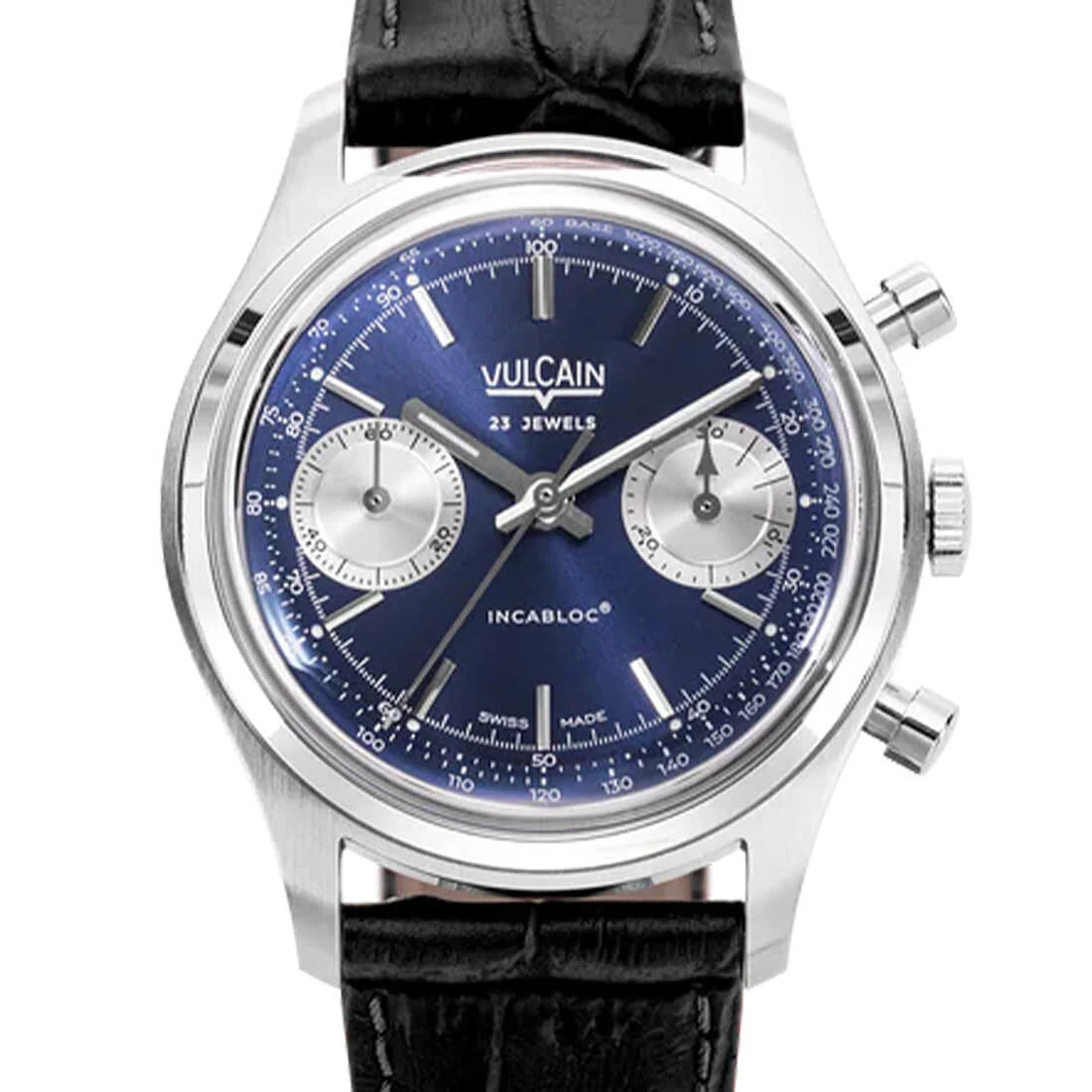 Vulcain Chronograph Manual Winding Blue 38mm