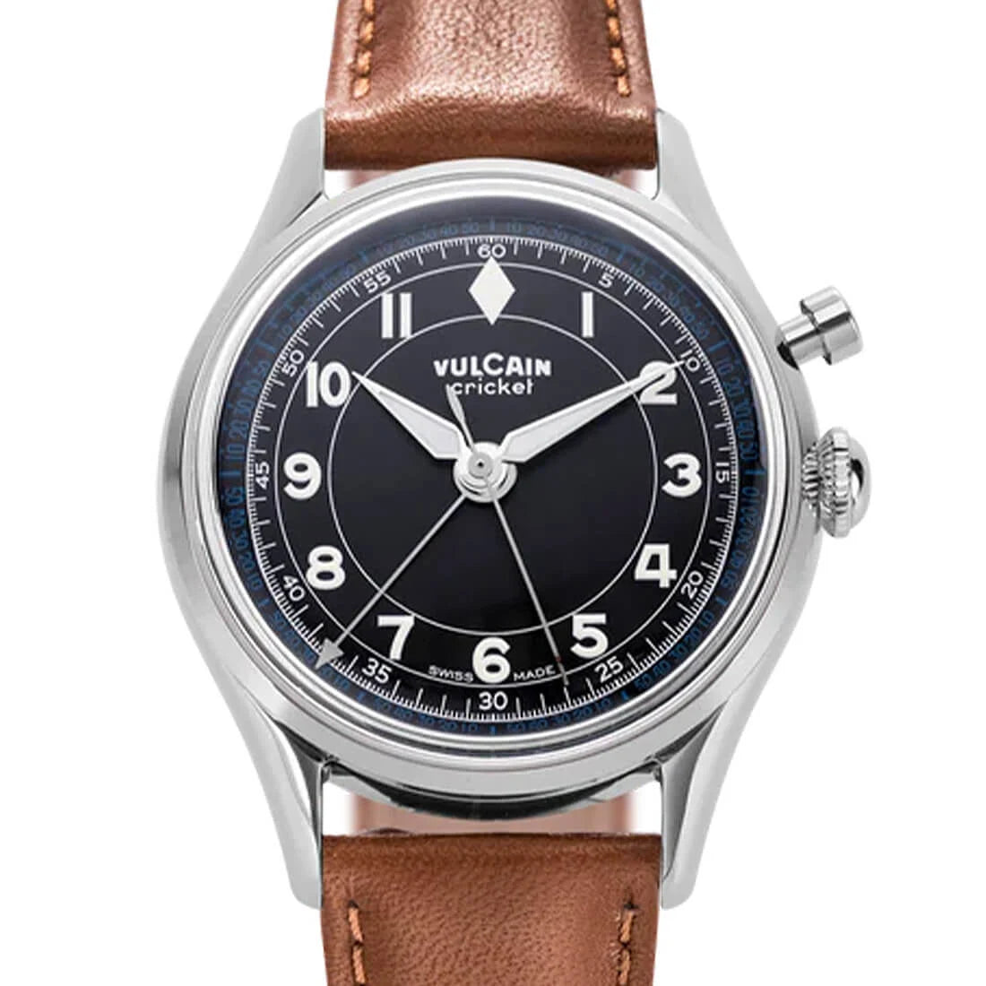 Vulcain Cricket Manual Winding Black 39mm