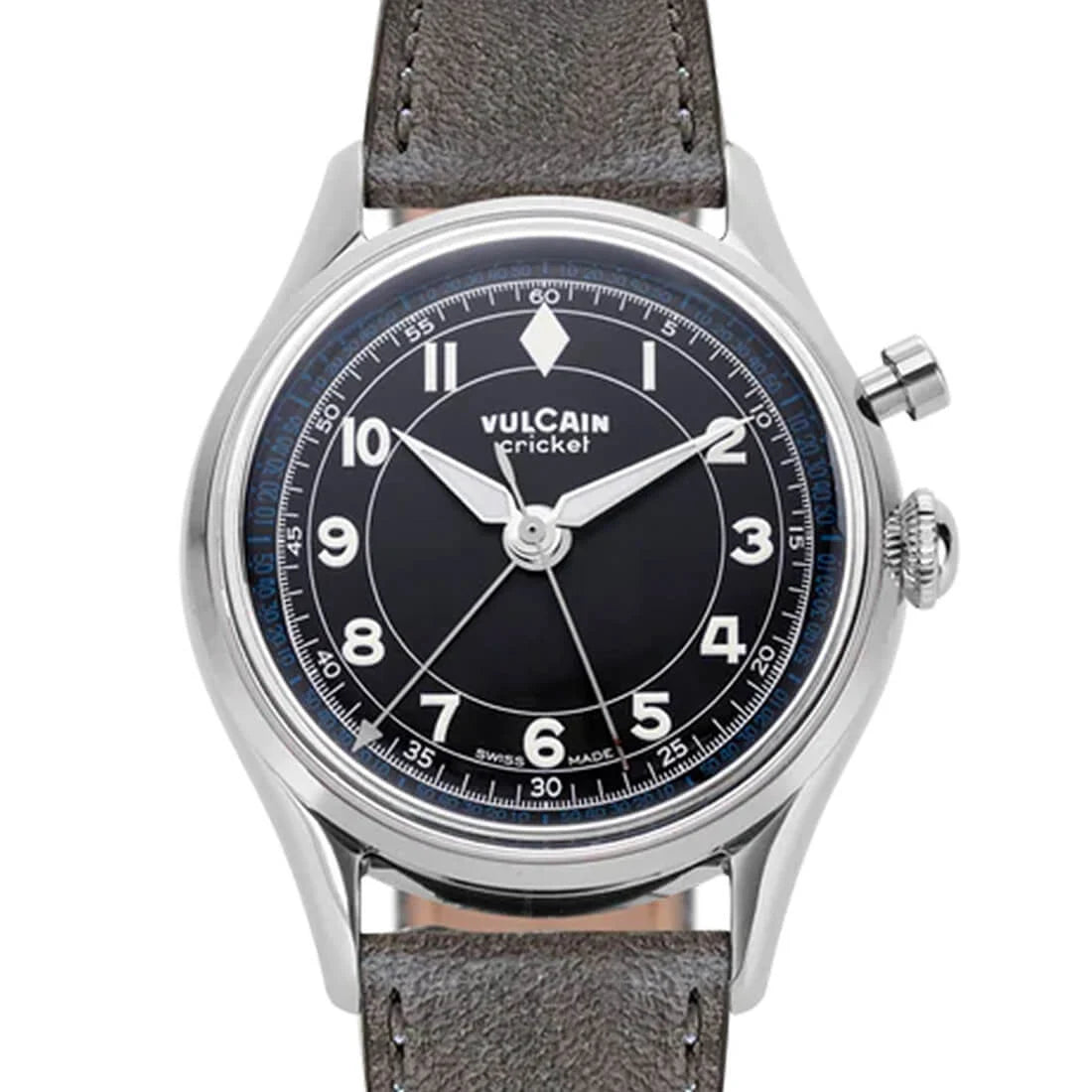 Vulcain Cricket Handaufzug Schwarz