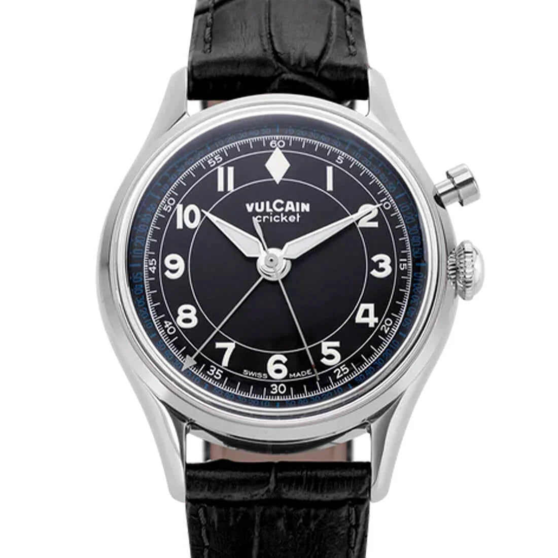 Vulcain Cricket Manual Winding Black 39mm