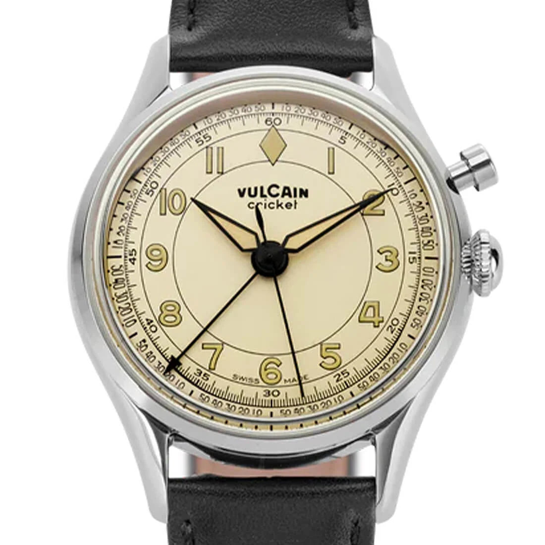 Vulcain Cricket Manual Winding Beige 39mm