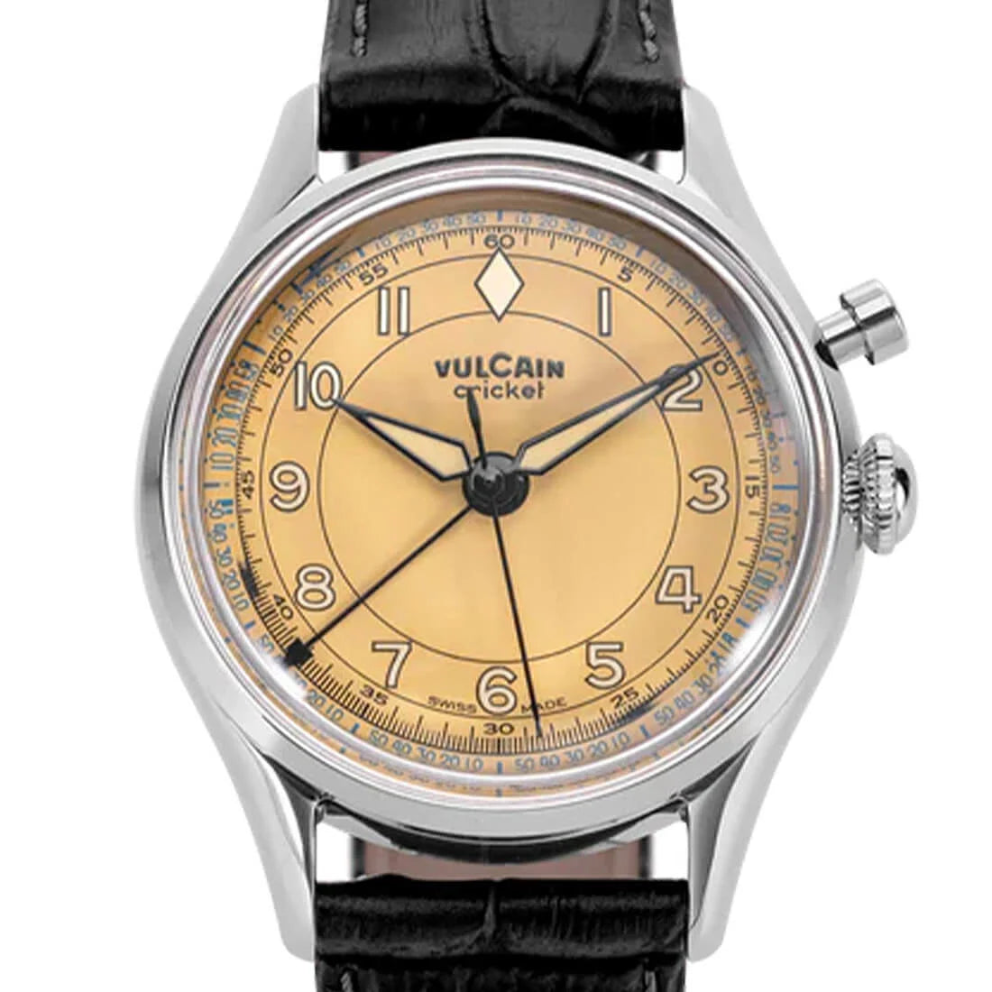 Vulcain Cricket Manual Winding Brown Khaki 39mm