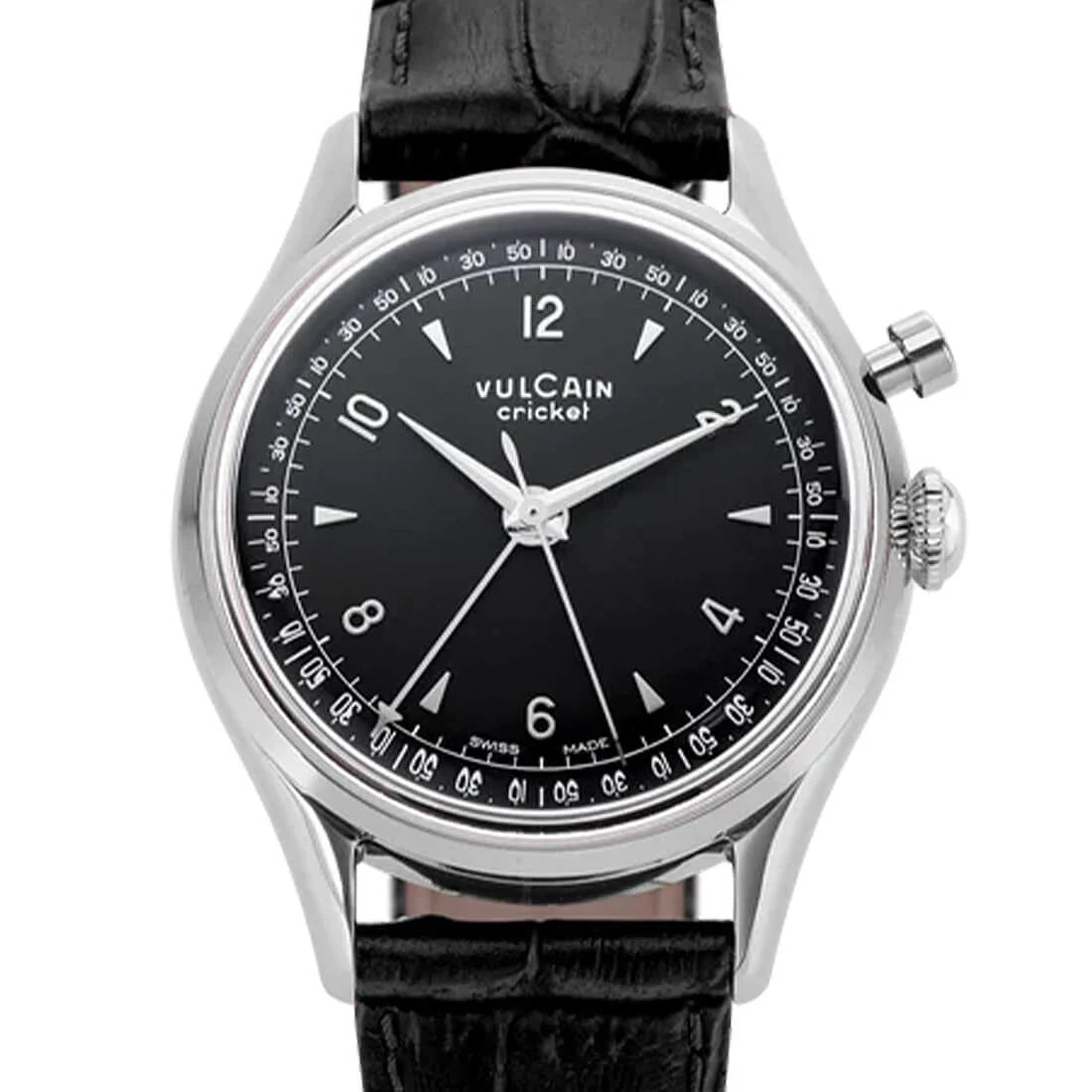 Vulcain Cricket Manual Winding Black 36mm
