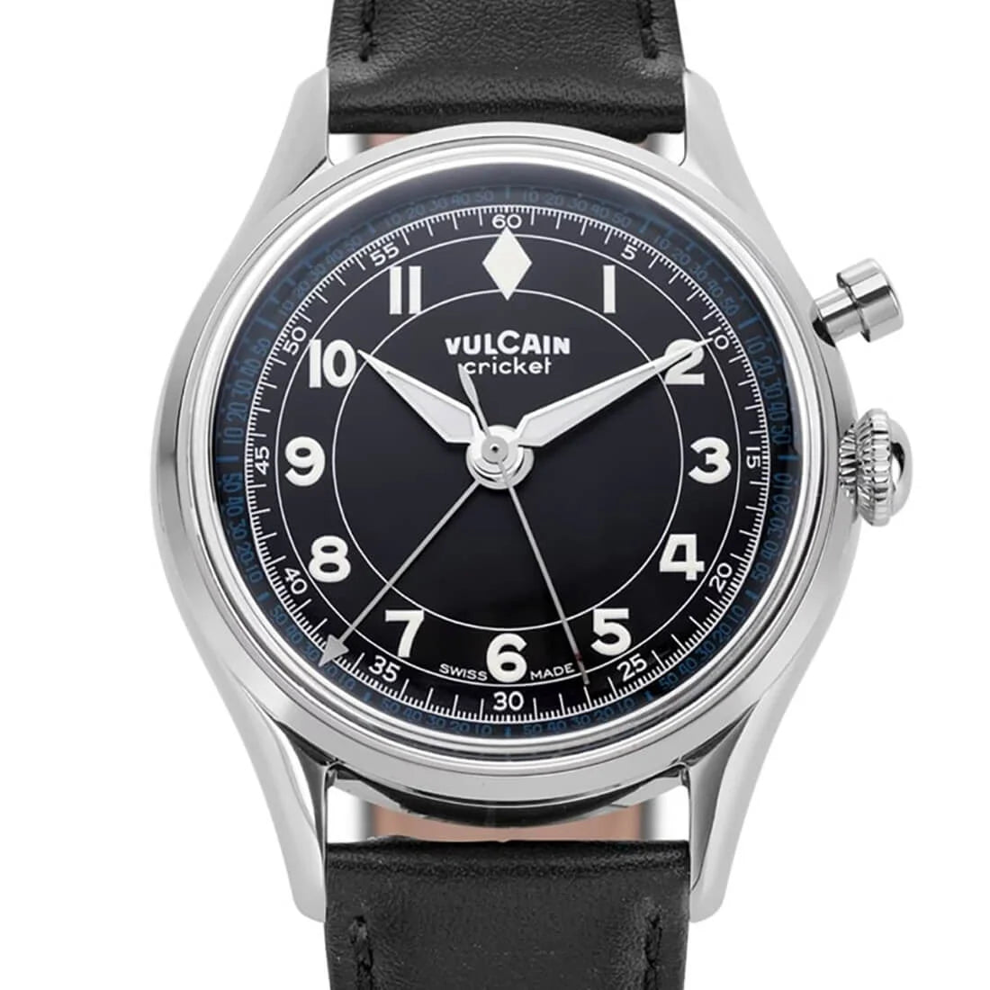 Vulcain Cricket Manual Winding Black 36mm