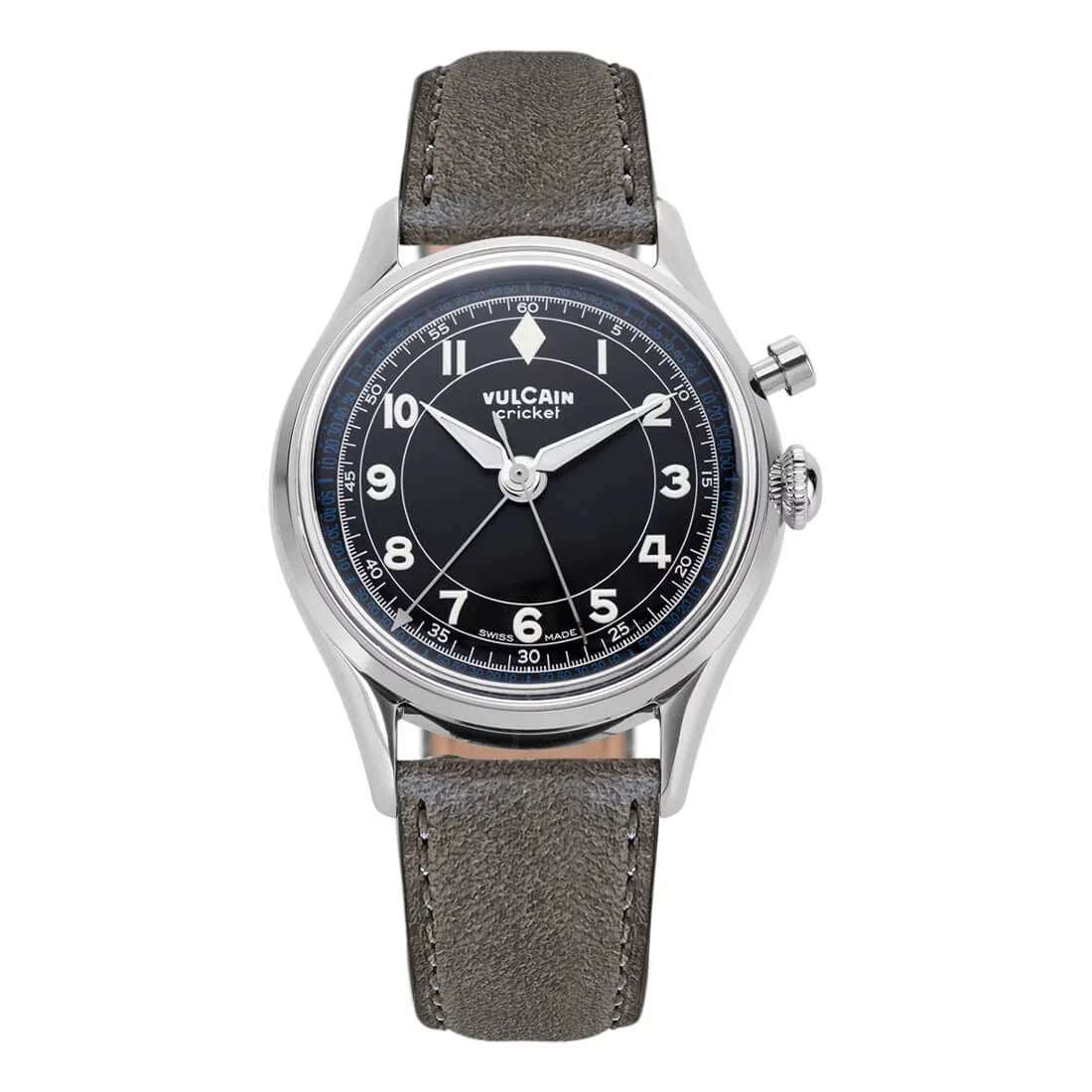 Vulcain Cricket Manual Winding Black 36mm