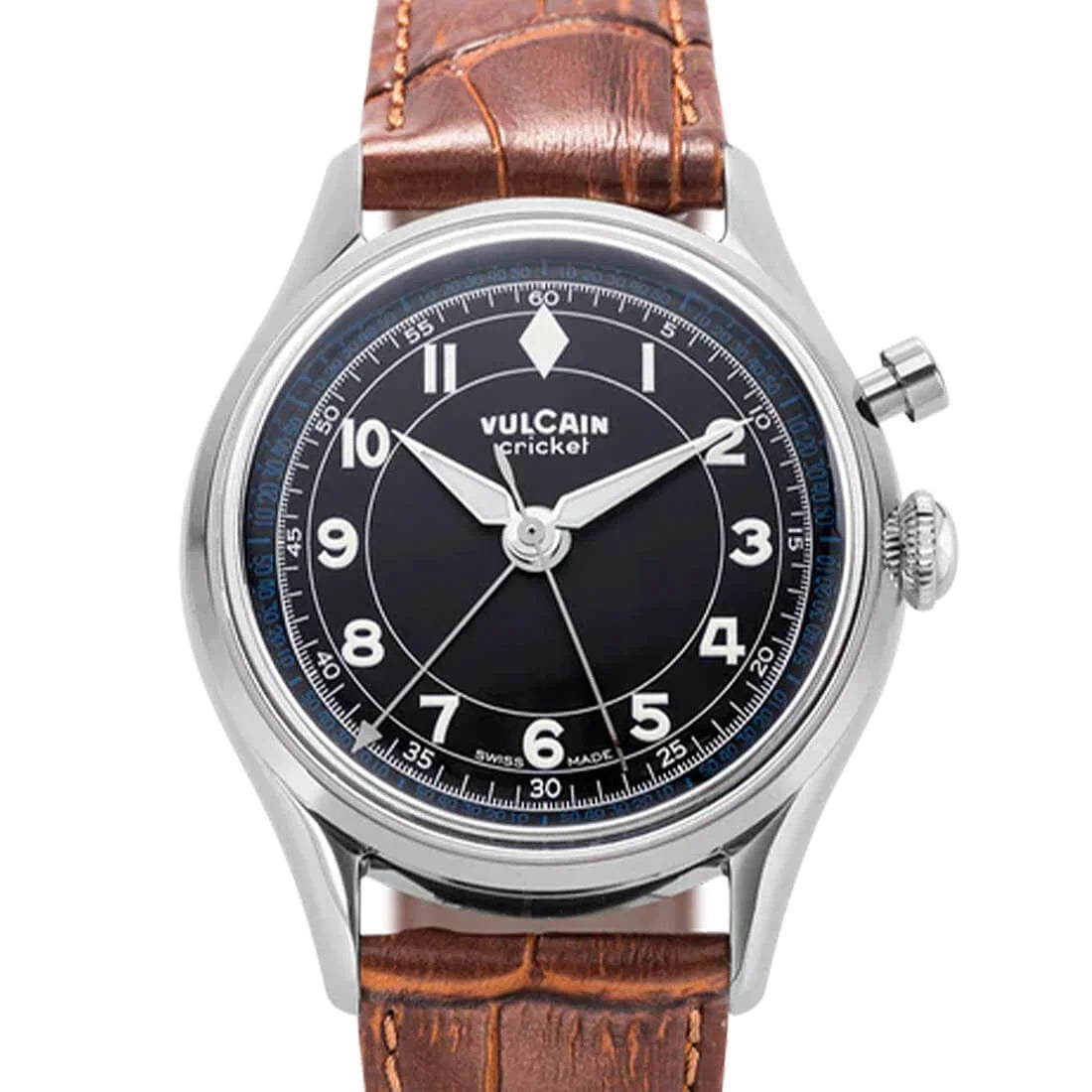 Vulcain Cricket Manual Winding Black 36mm