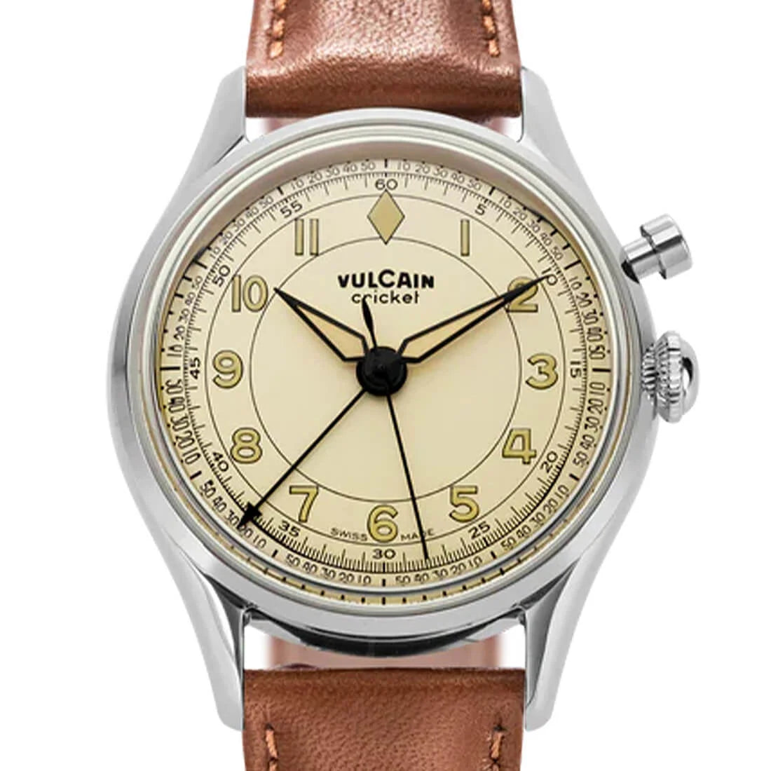 Vulcain Cricket Manual Winding Eggshell 36mm