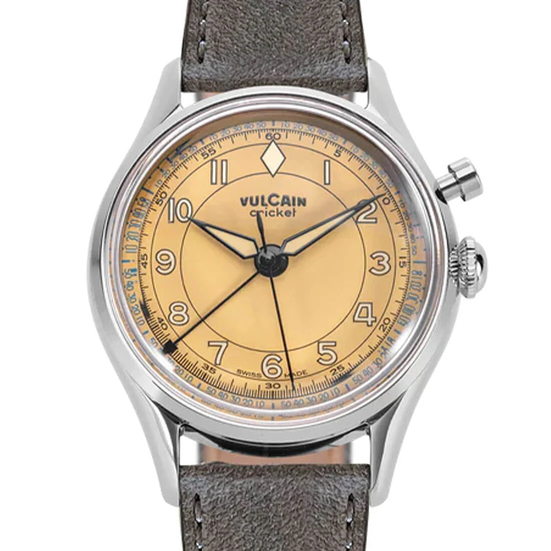 Vulcain Cricket Manual Winding Brown Khaki 36mm