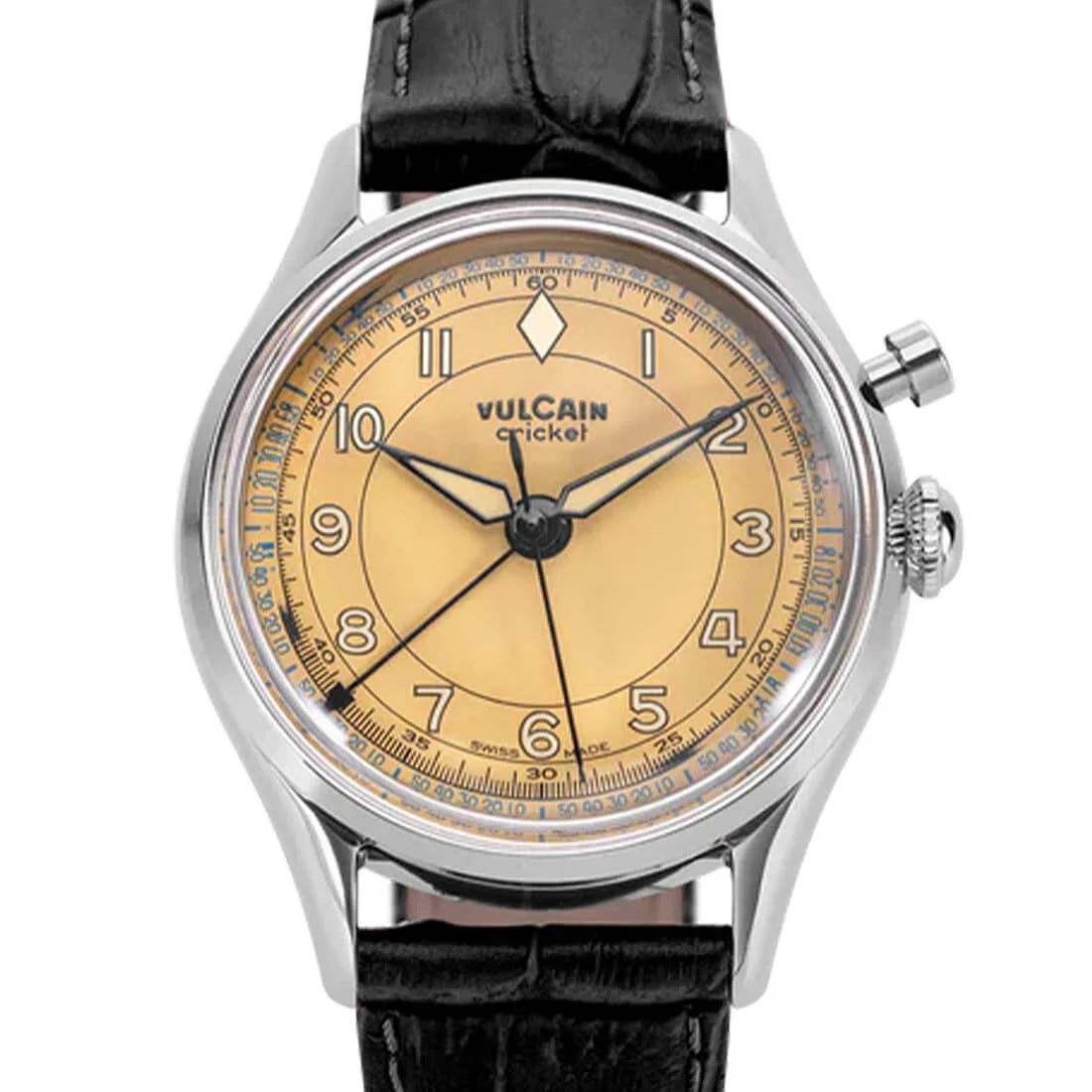 Vulcain Cricket Manual Winding Brown Khaki 36mm