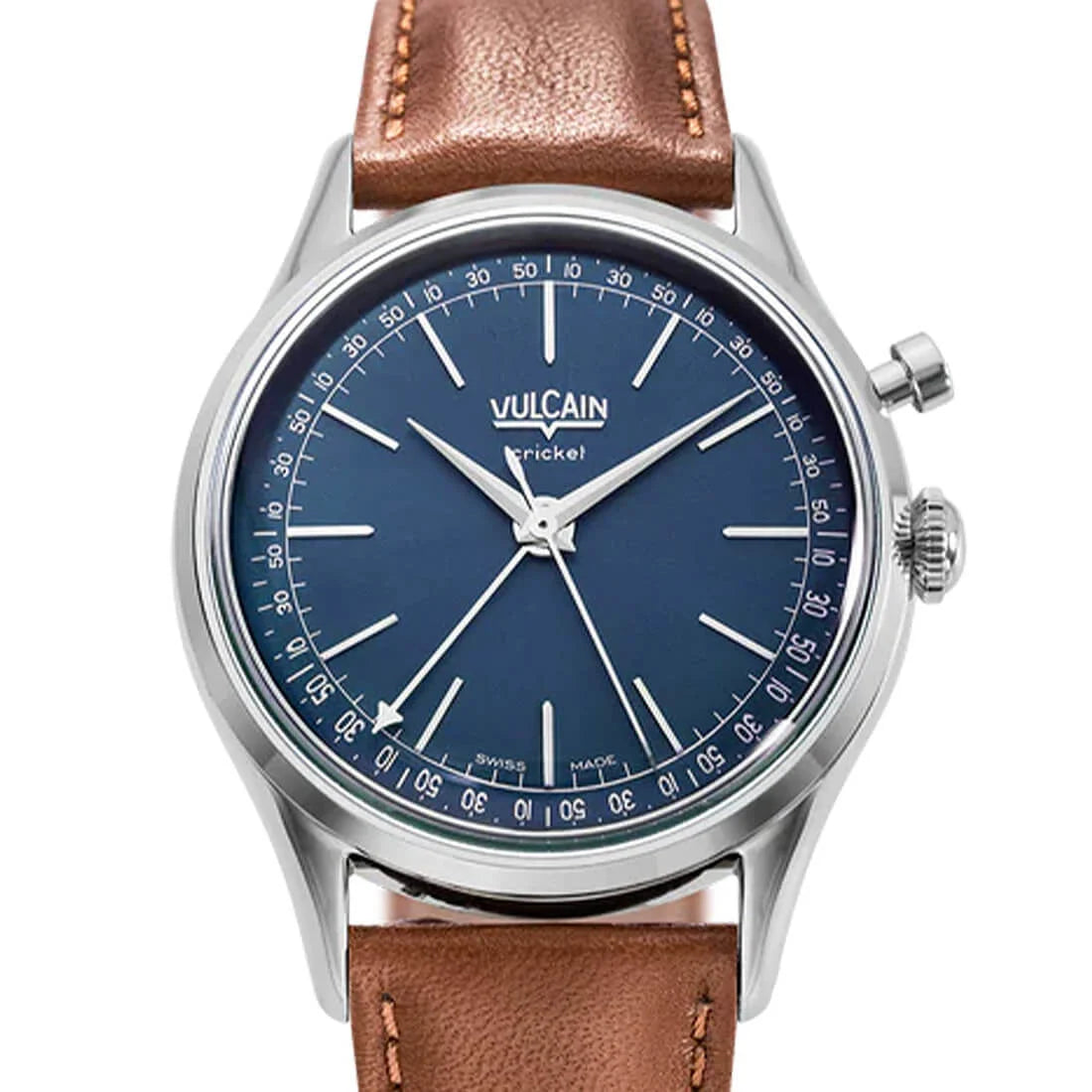 Vulcain Cricket Manual Winding Blue 39mm