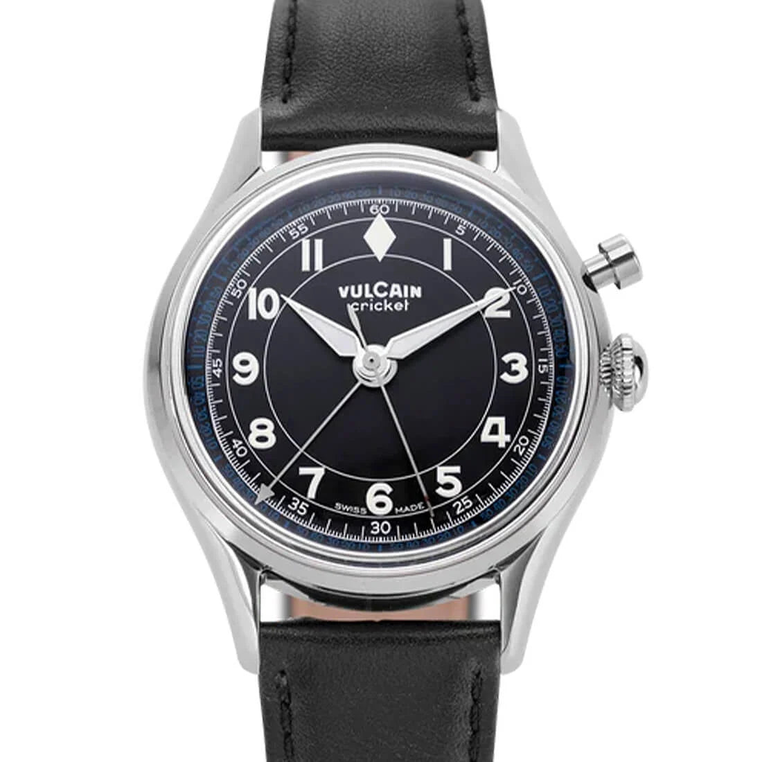 Vulcain Cricket Manual Winding Black 39mm