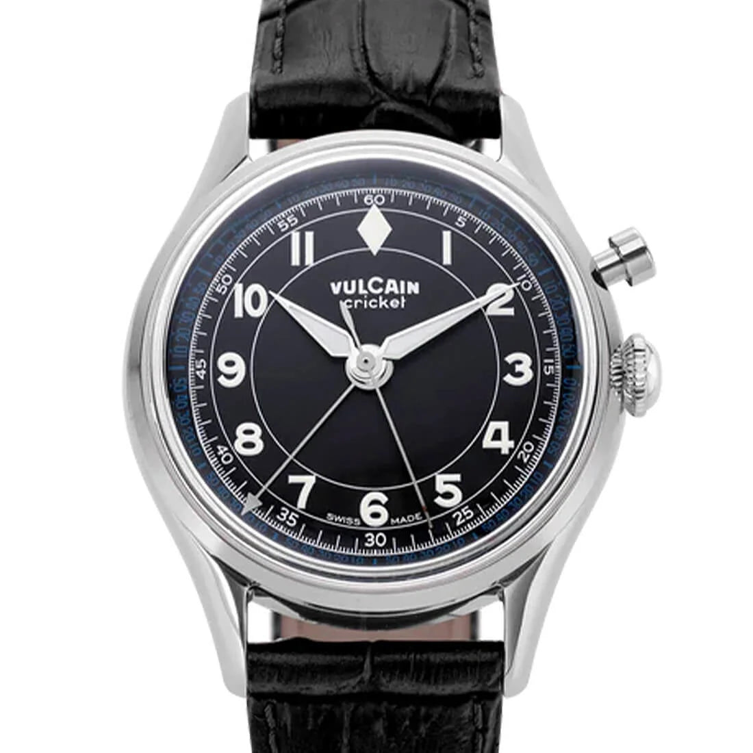 Vulcain Cricket Handaufzug Schwarz