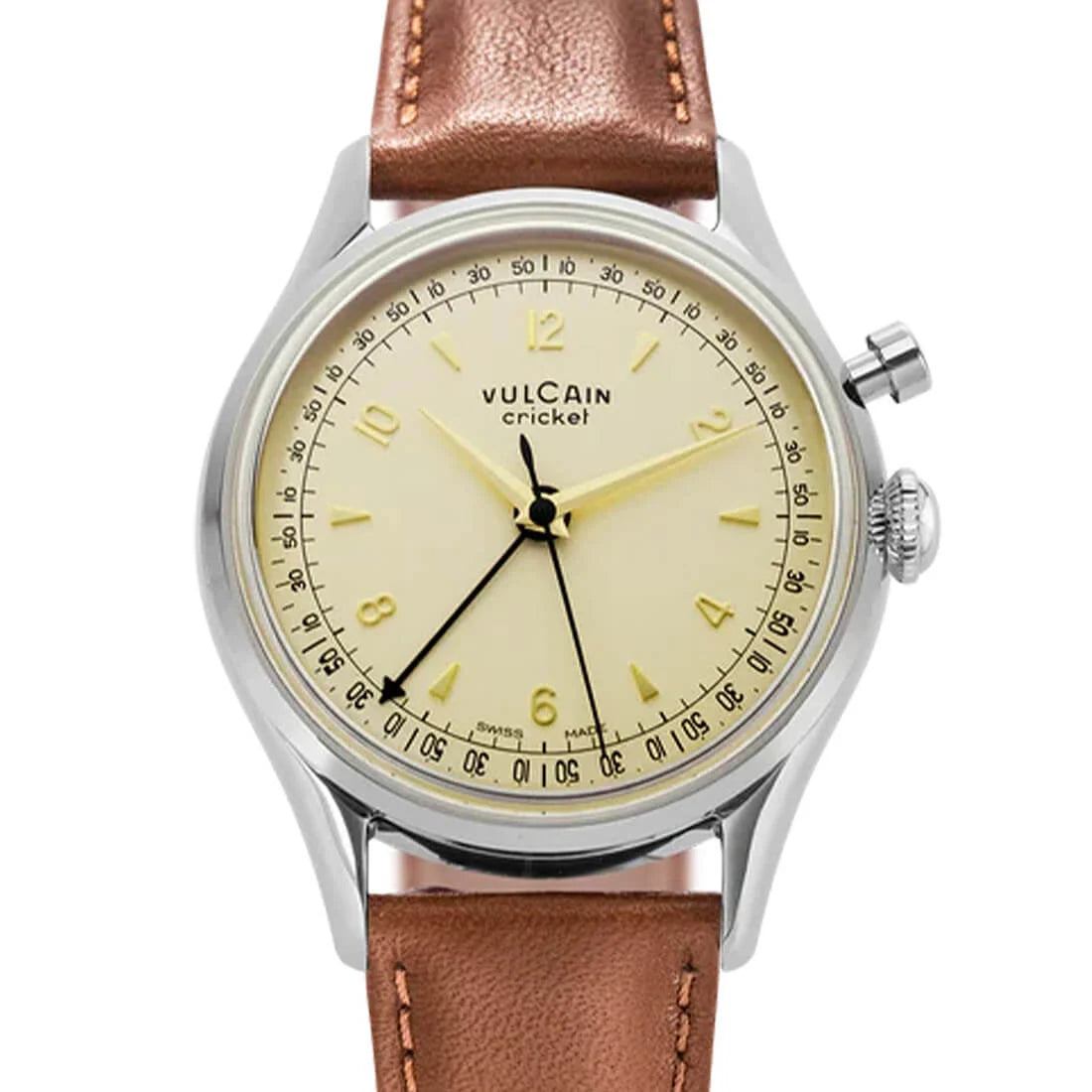 Vulcain Cricket Remontage Manuel Coquille D'Œuf