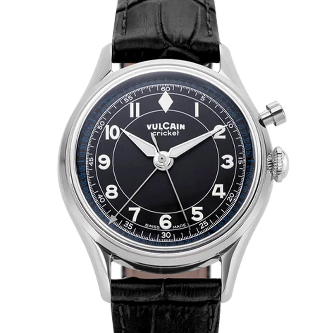 Vulcain Cricket Manual Winding Black 36mm