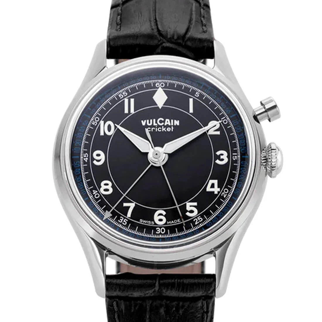 Vulcain Cricket Manual Winding Black 36mm