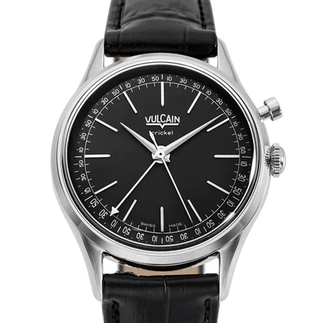 Vulcain Cricket Manual Winding Black 36mm
