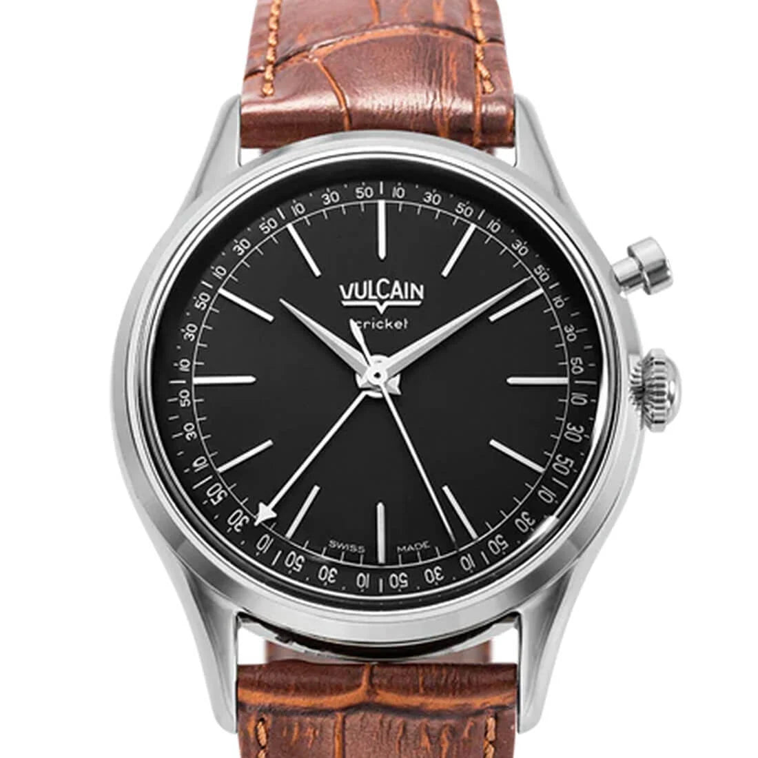 Vulcain Cricket Manual Winding Black 36mm