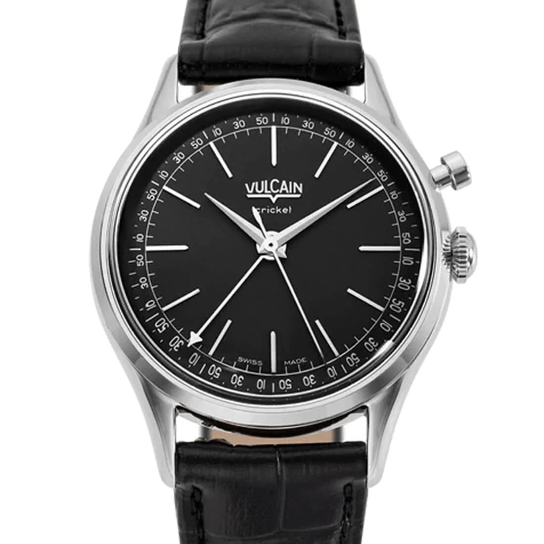 Vulcain Cricket Manual Winding Black 36mm