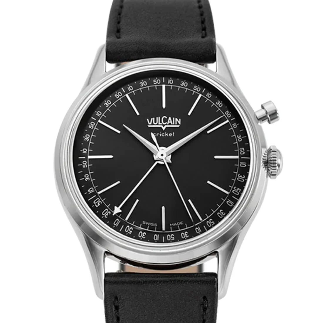 Vulcain Cricket Manual Winding Black 39mm