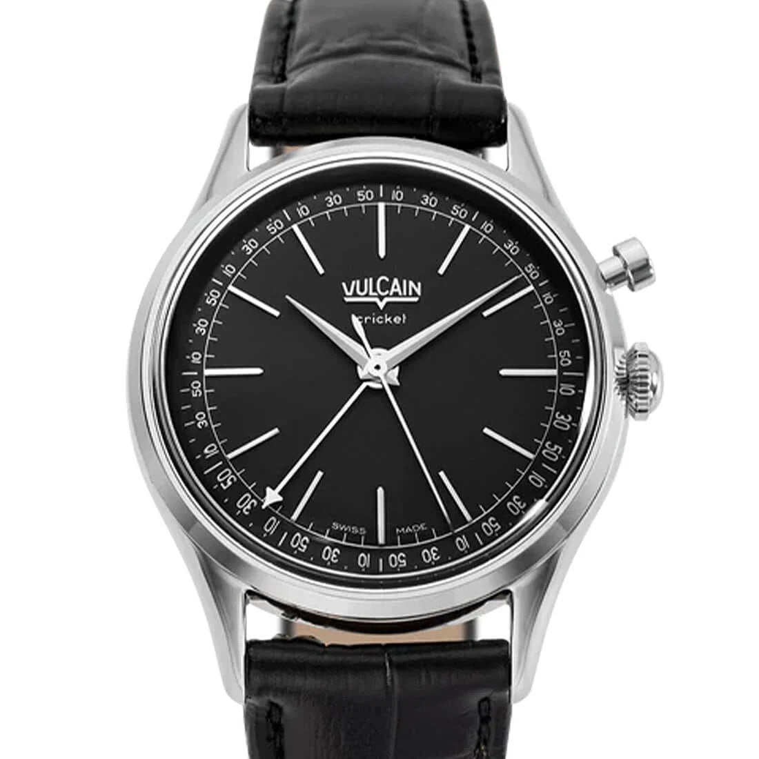 Vulcain Cricket Manual Winding Black 39mm