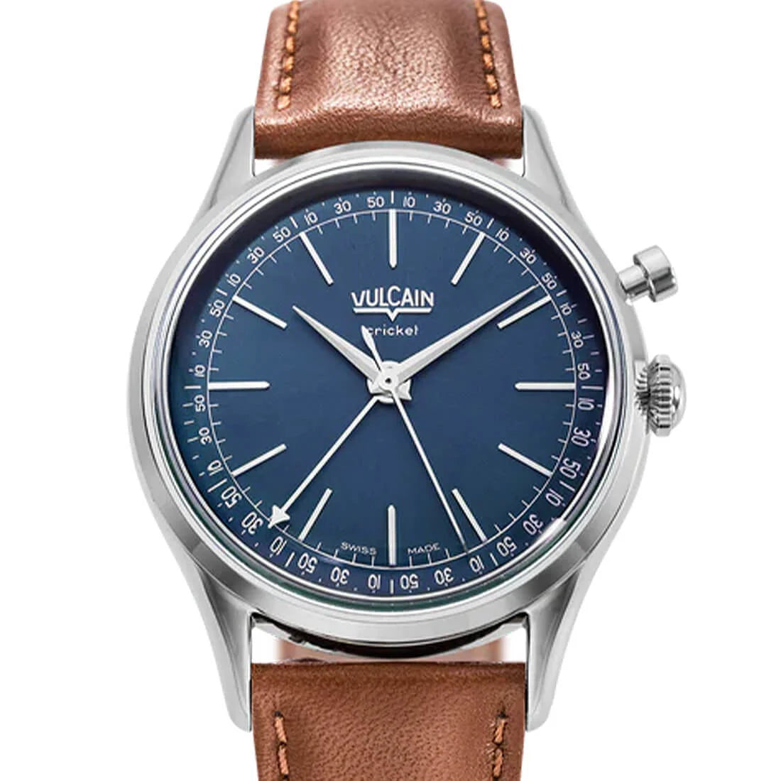 Vulcain Cricket Manual Winding Blue 39mm