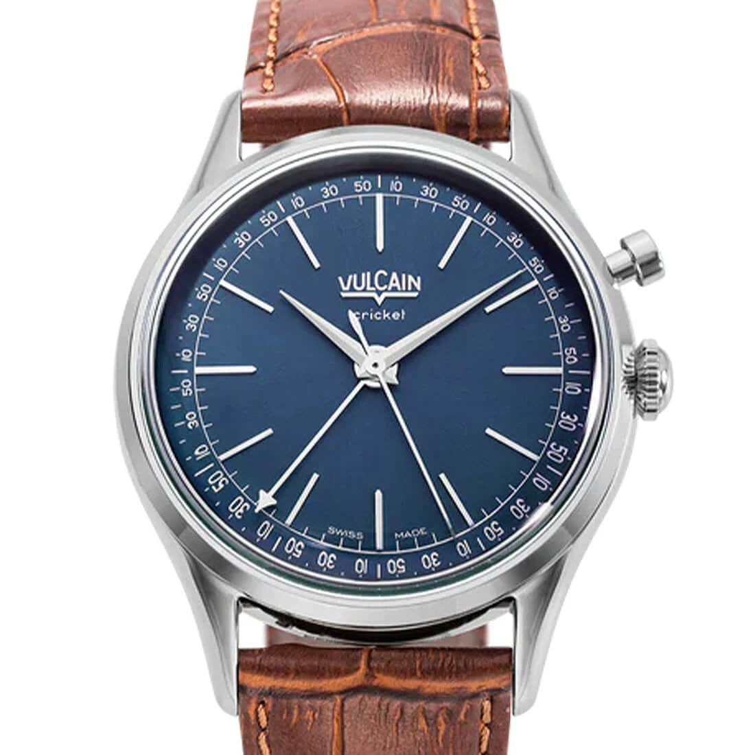 Vulcain Cricket Manual Winding Blue 39mm