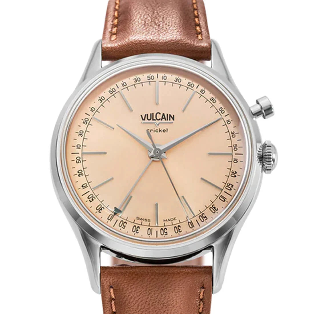 Vulcain Cricket Manual Winding Salmon 39mm