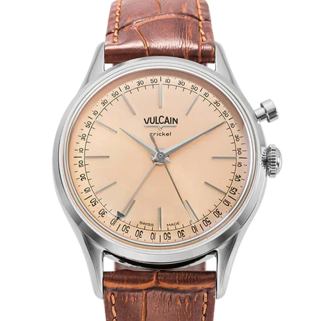 Vulcain Cricket Manual Winding Salmon 39mm