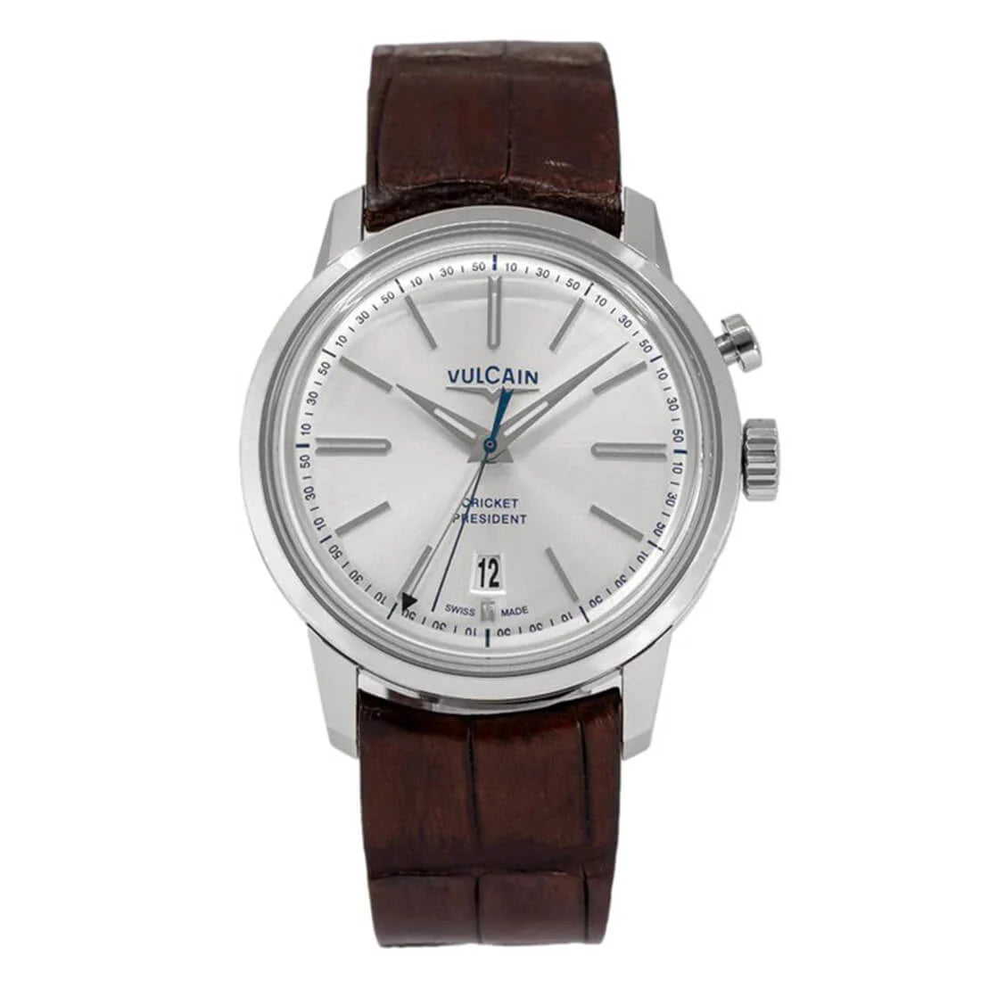 Vulcain Cricket Automatik Silber 42mm 160151A20.BAL141