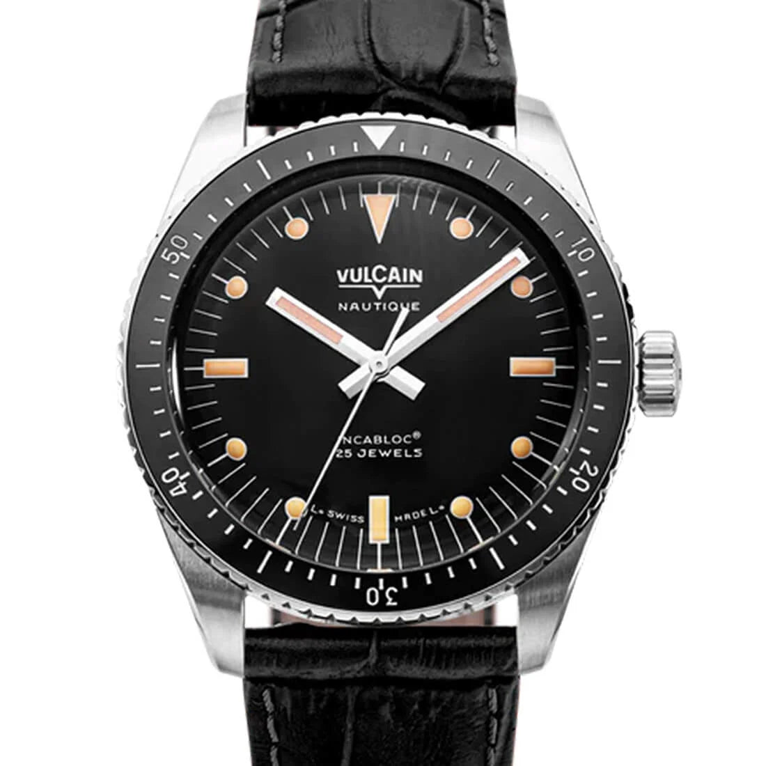 Vulcain Skindiver Automatic Black 38mm