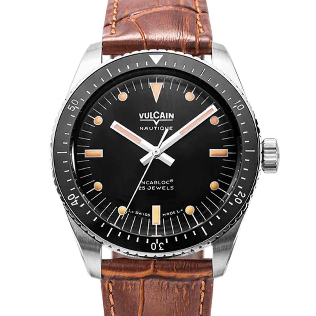 Vulcain Skindiver Automatic Black 38mm