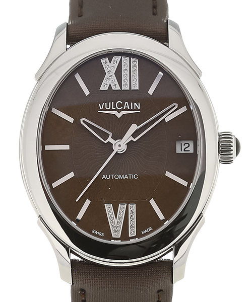 Vulcain First Lady Automatik Braun