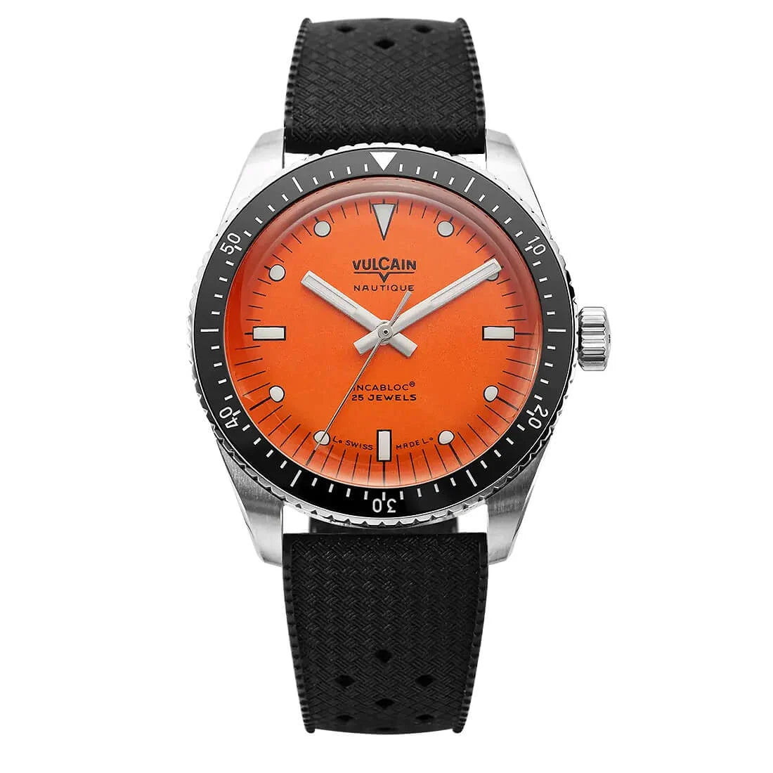 Vulcain Skindiver Nautique Automatic Orange 38mm