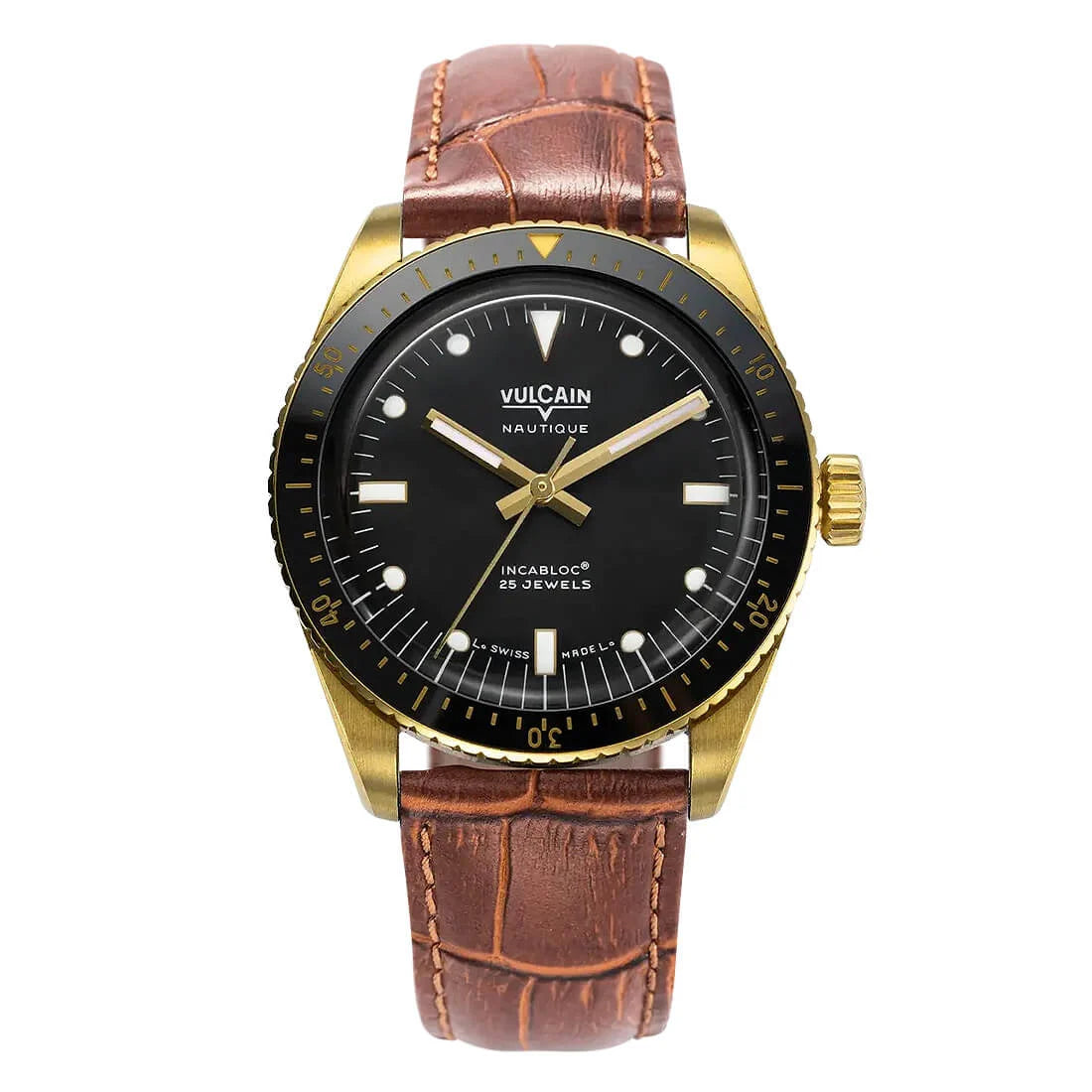 Vulcain Skindiver Nautique Automatic Black 38mm