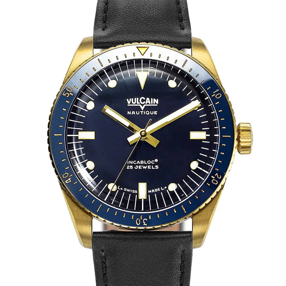 Vulcain Skindiver Nautique Automatik 38 mm