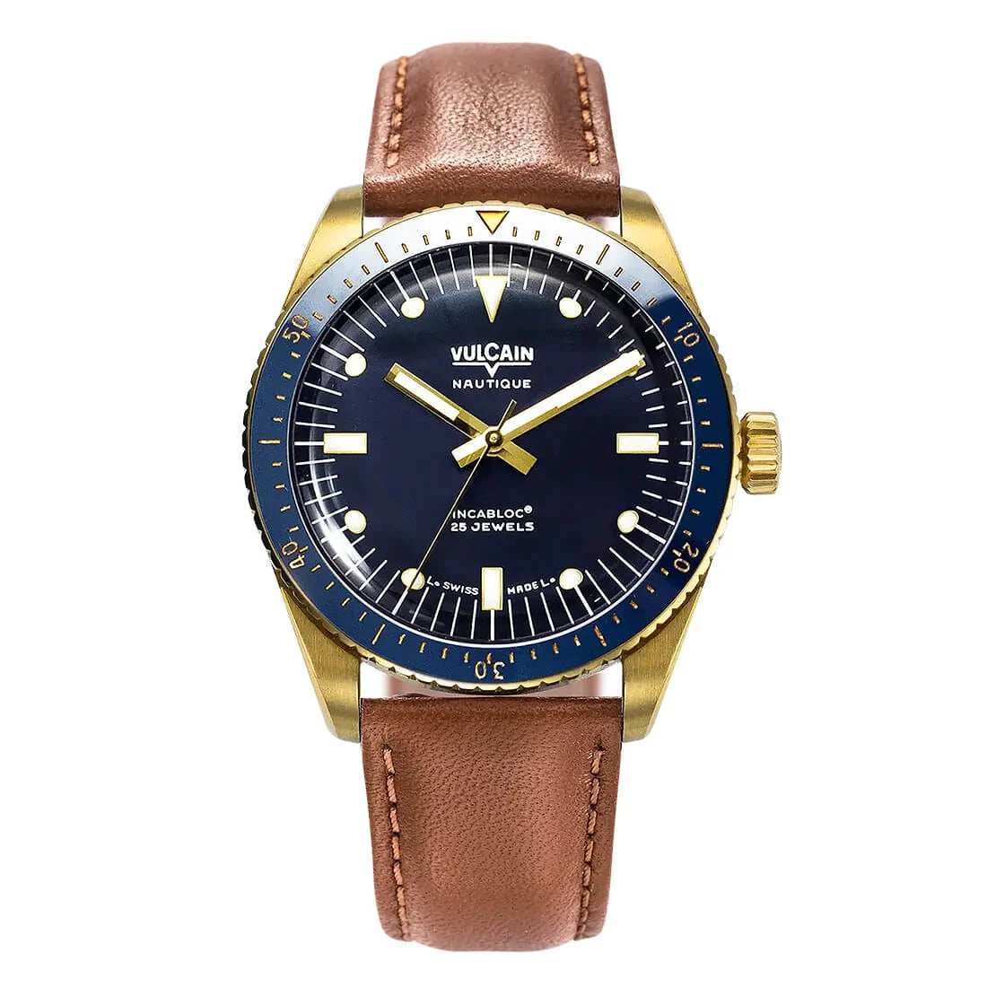 Vulcain Skindiver Nautique Automatik 38 mm