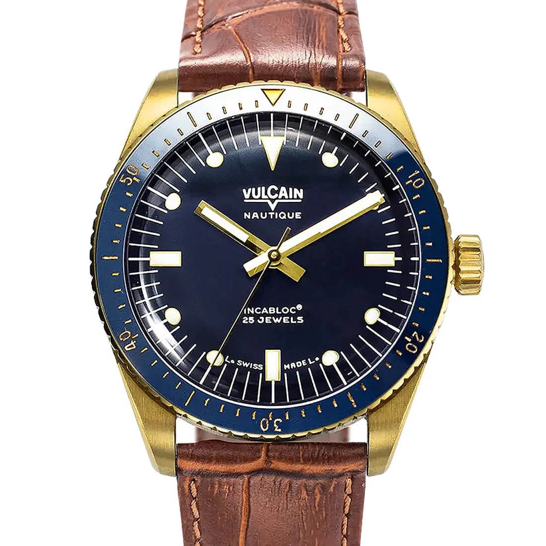 Vulcain Skindiver Nautique Automatik 38 mm