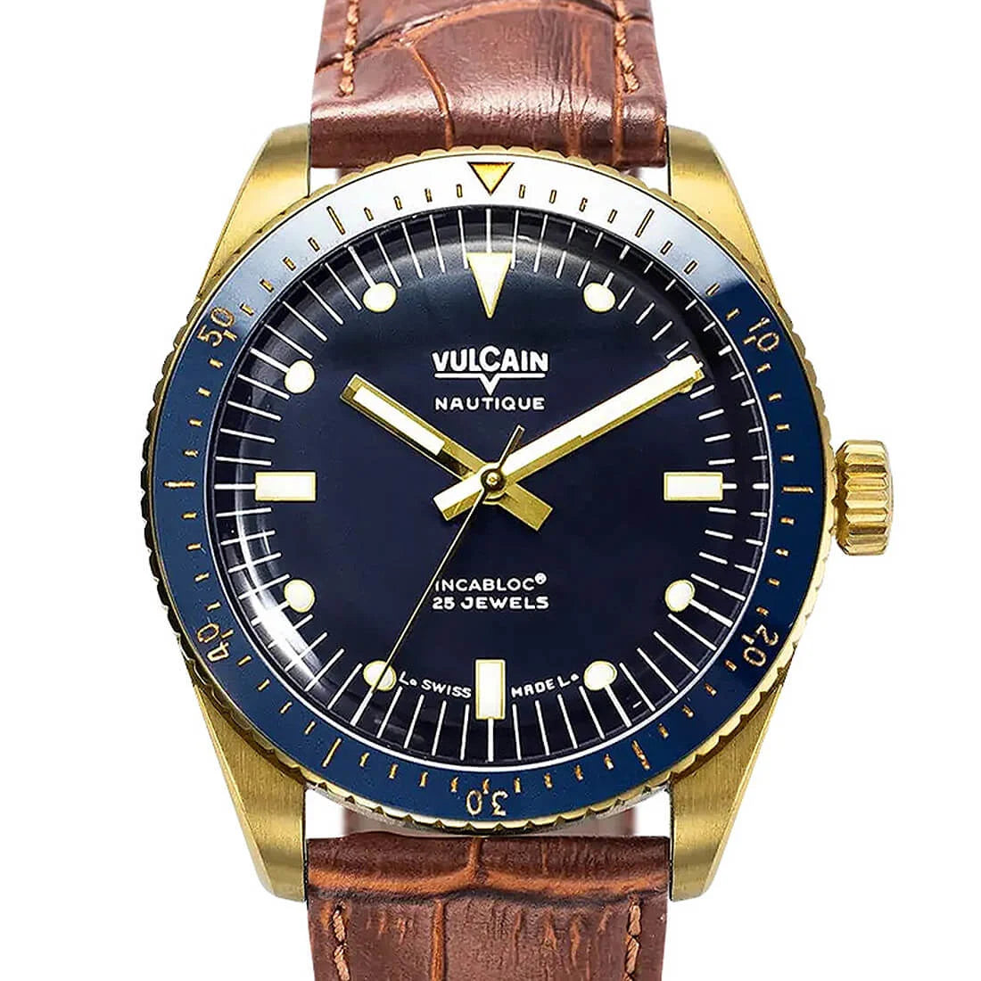 Vulcain Skindiver Nautique Automatik 38 mm