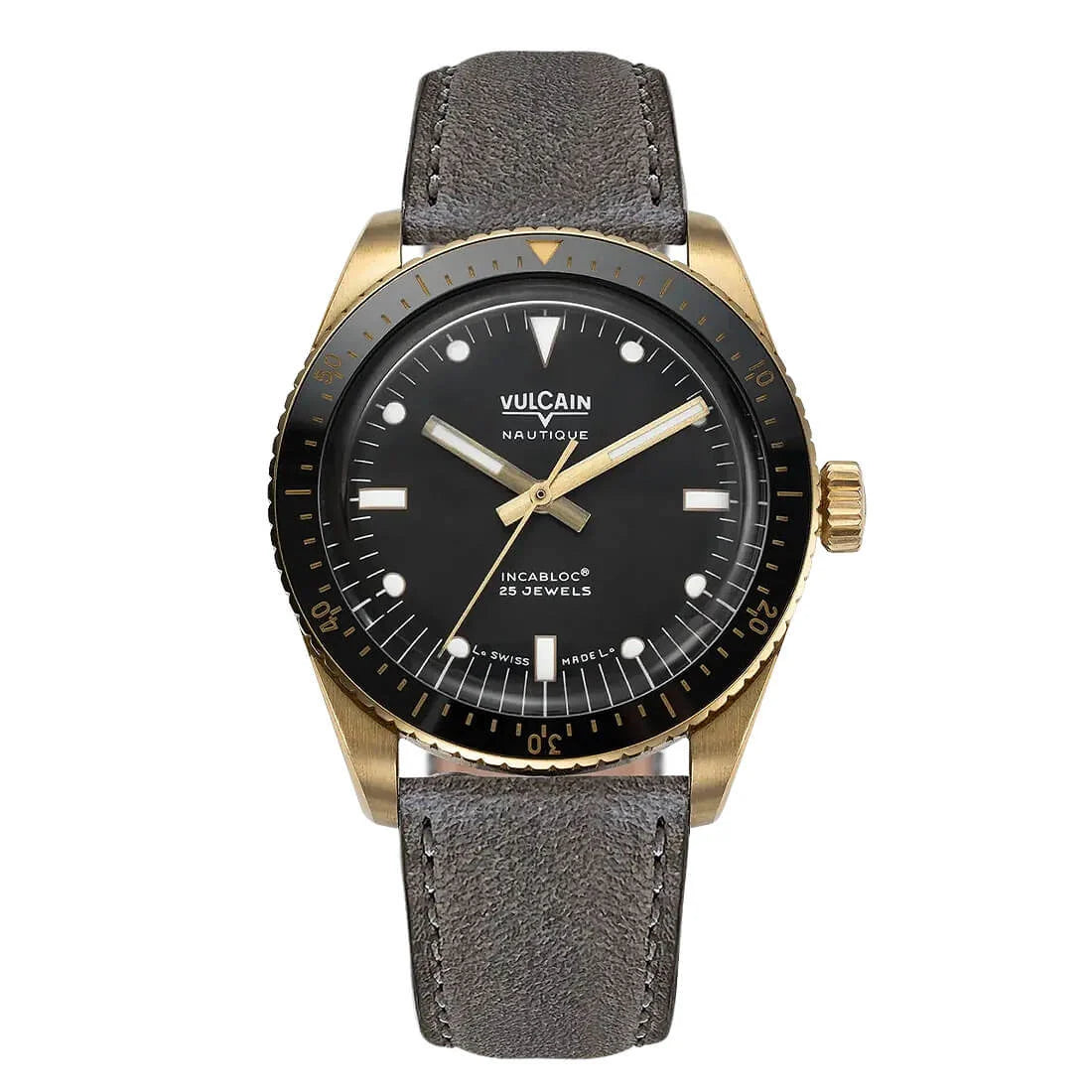 Vulcain Skindiver Nautique Automatique Noir