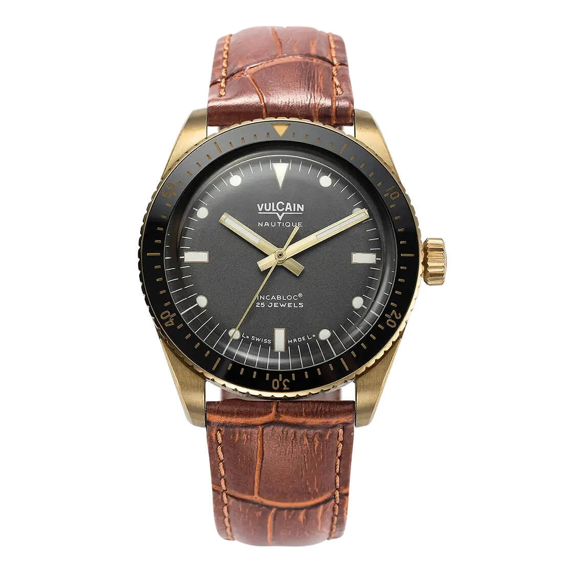 Vulcain Skindiver Nautique Automatic Grey 38mm