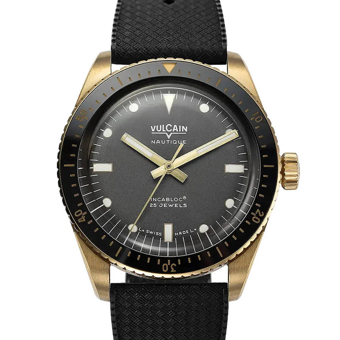 Vulcain Skindiver Nautique Automatic Grey 38mm