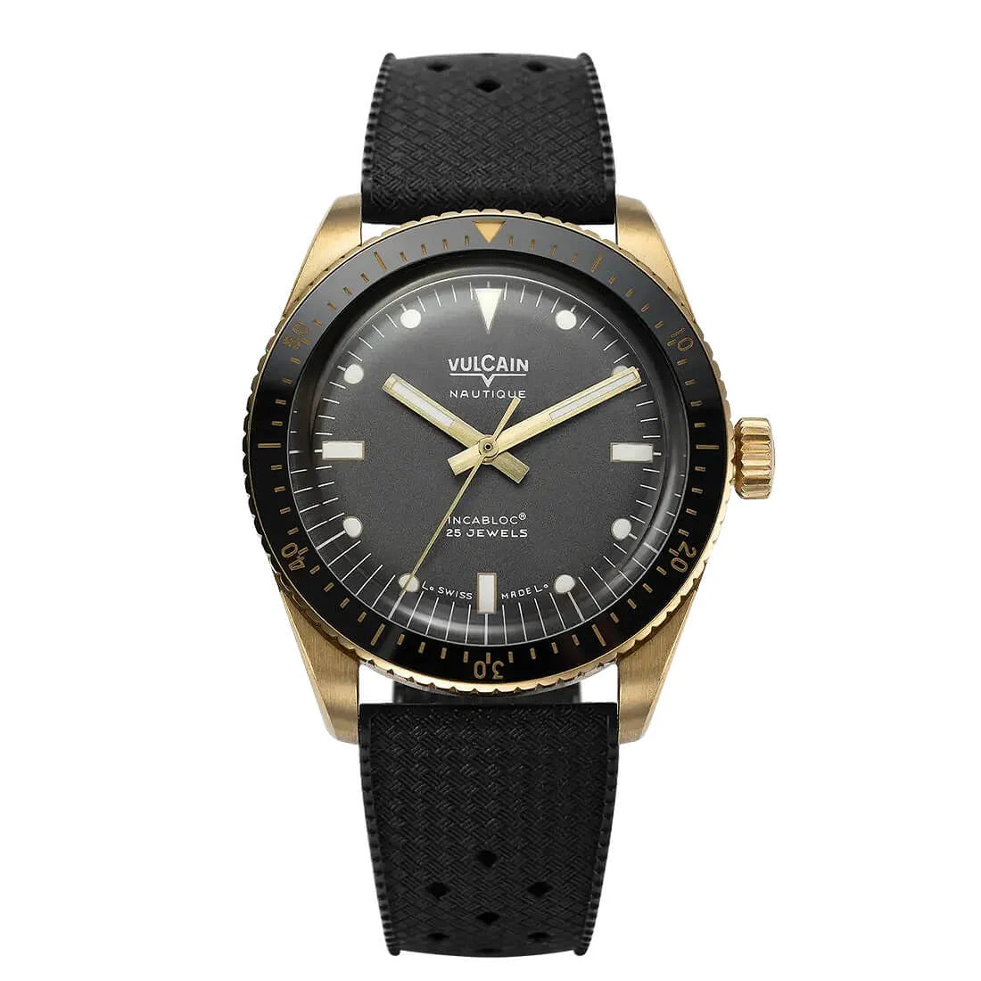 Vulcain Skindiver Nautique Automatic Grey 38mm