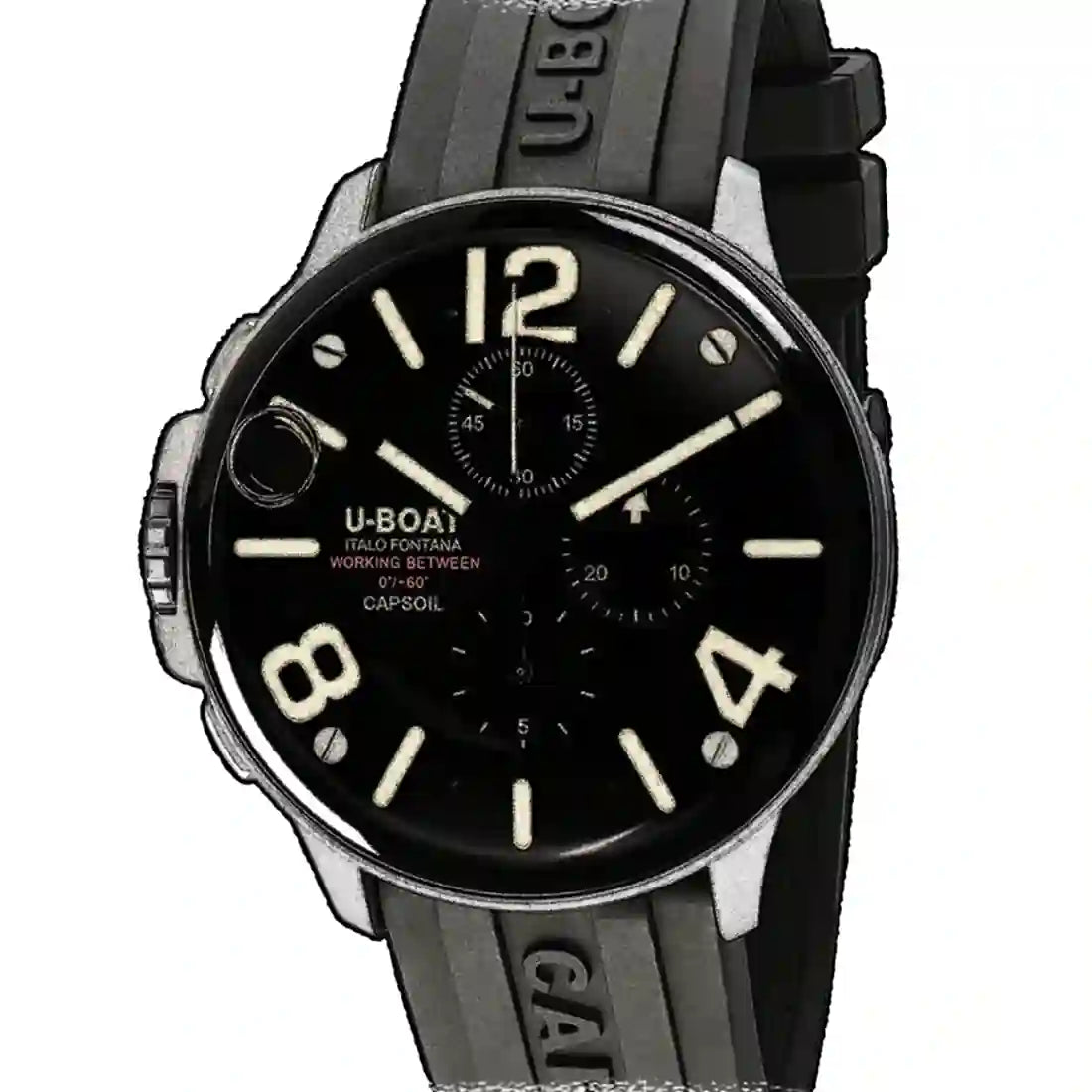 U-Boat Capsoil Quarz Schwarz