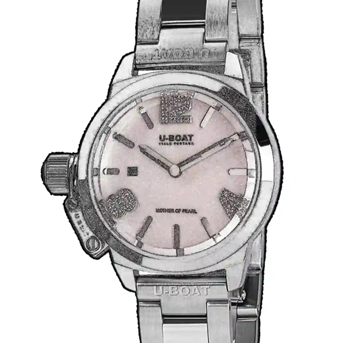 U-Boat Classico U-Boat Quartz Mother of Pearl 30mm