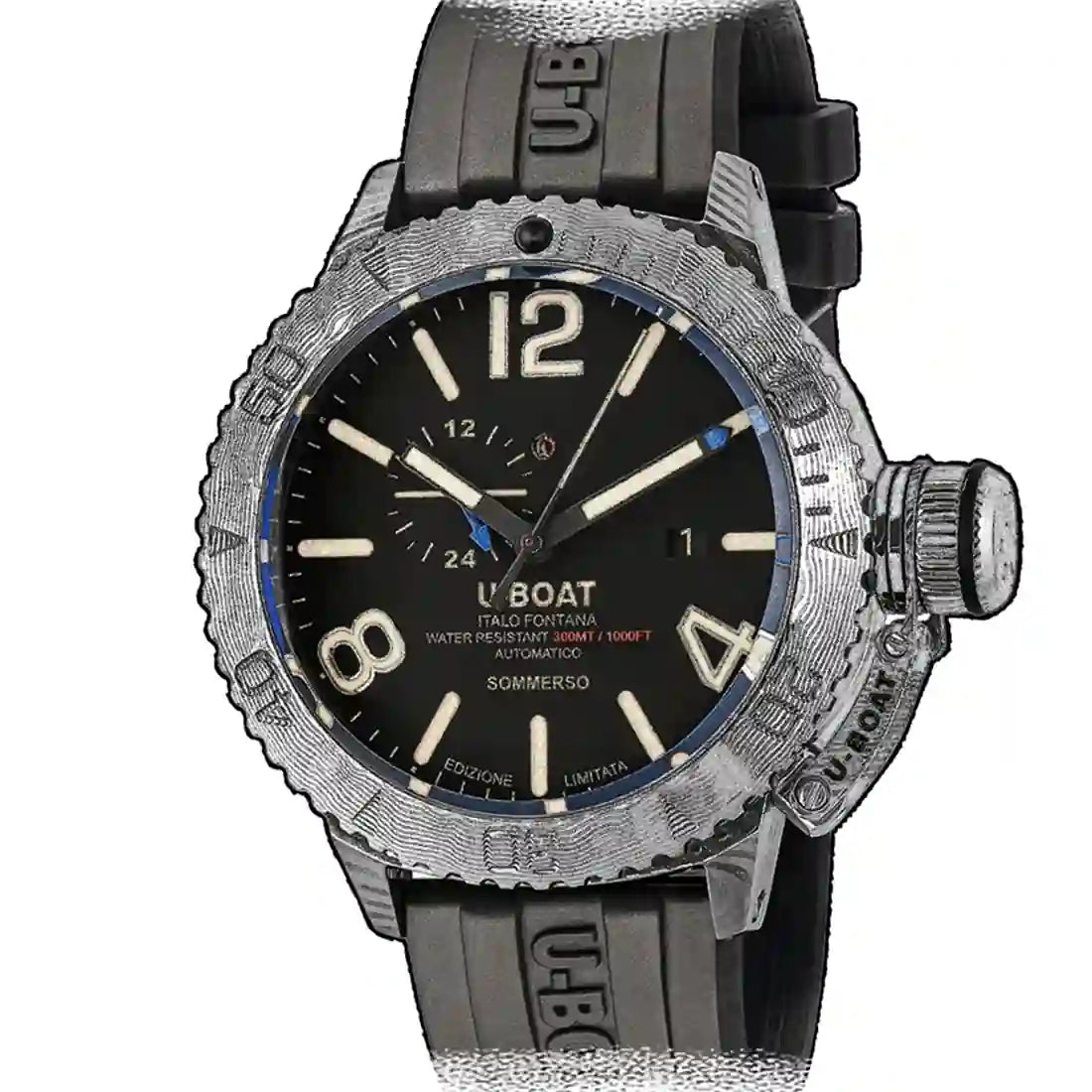U-Boat Sommerso Automatik Schwarz