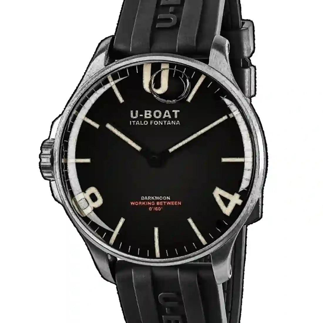 U-Boat Darkmoon Quarz Schwarz