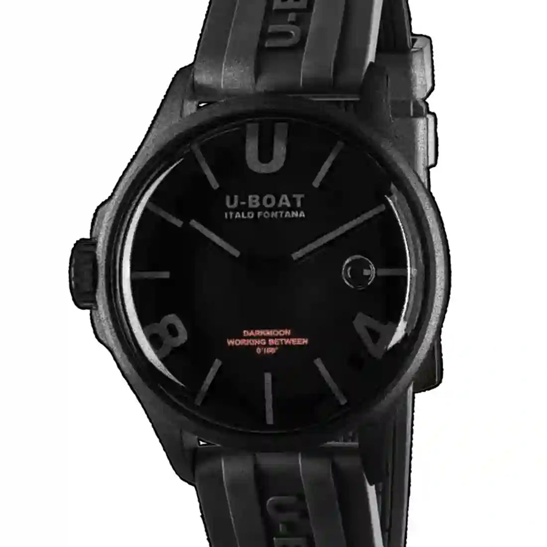U-Boat Darkmoon Quarz Schwarz